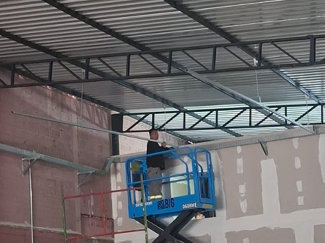 Montagem de Estrutura Metálica